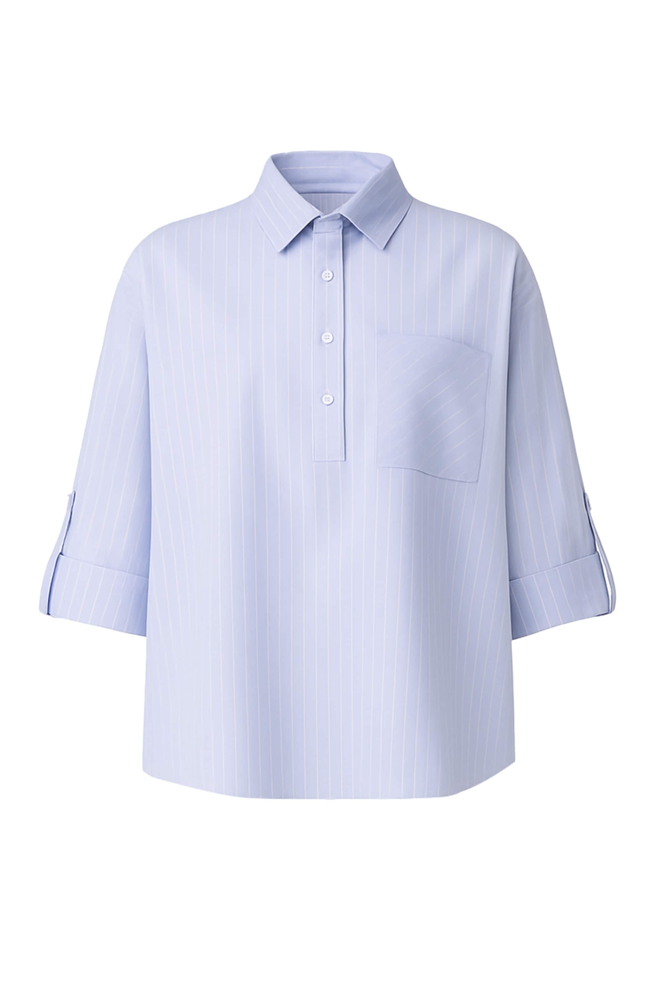 Touche Prive Tunika in Blau: Vorderseite