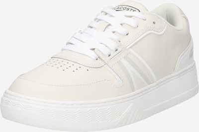 LACOSTE Baskets basses en crème / blanc, Vue avec produit