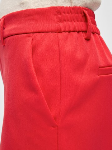 OBJECT Regularen Hlače 'OBJLISA' | rdeča barva