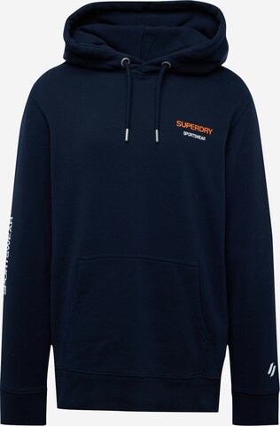 Sweat-shirt 'Locker' Superdry en bleu : devant