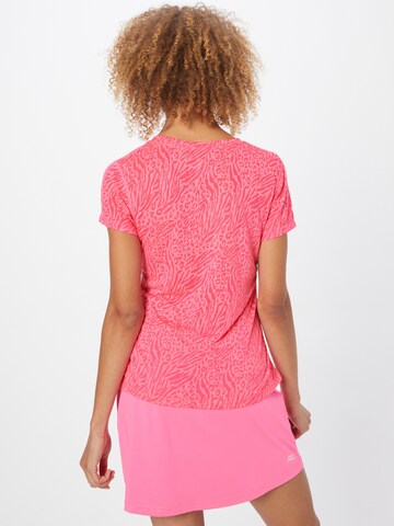 T-shirt fonctionnel 'Anni Burnout' BIDI BADU en rose