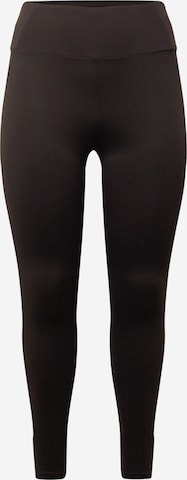 Skinny Leggings 'CINA' de la Vero Moda Curve pe negru: față