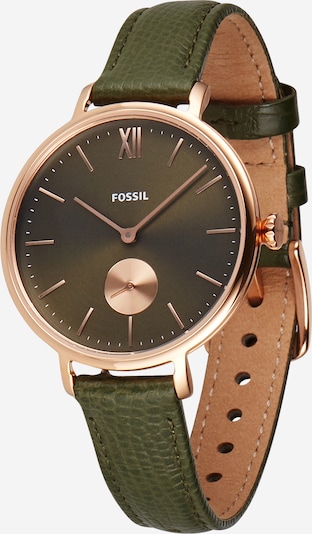 FOSSIL Analogni sat 'Kalya' u rozo zlatna / zelena, Pregled proizvoda