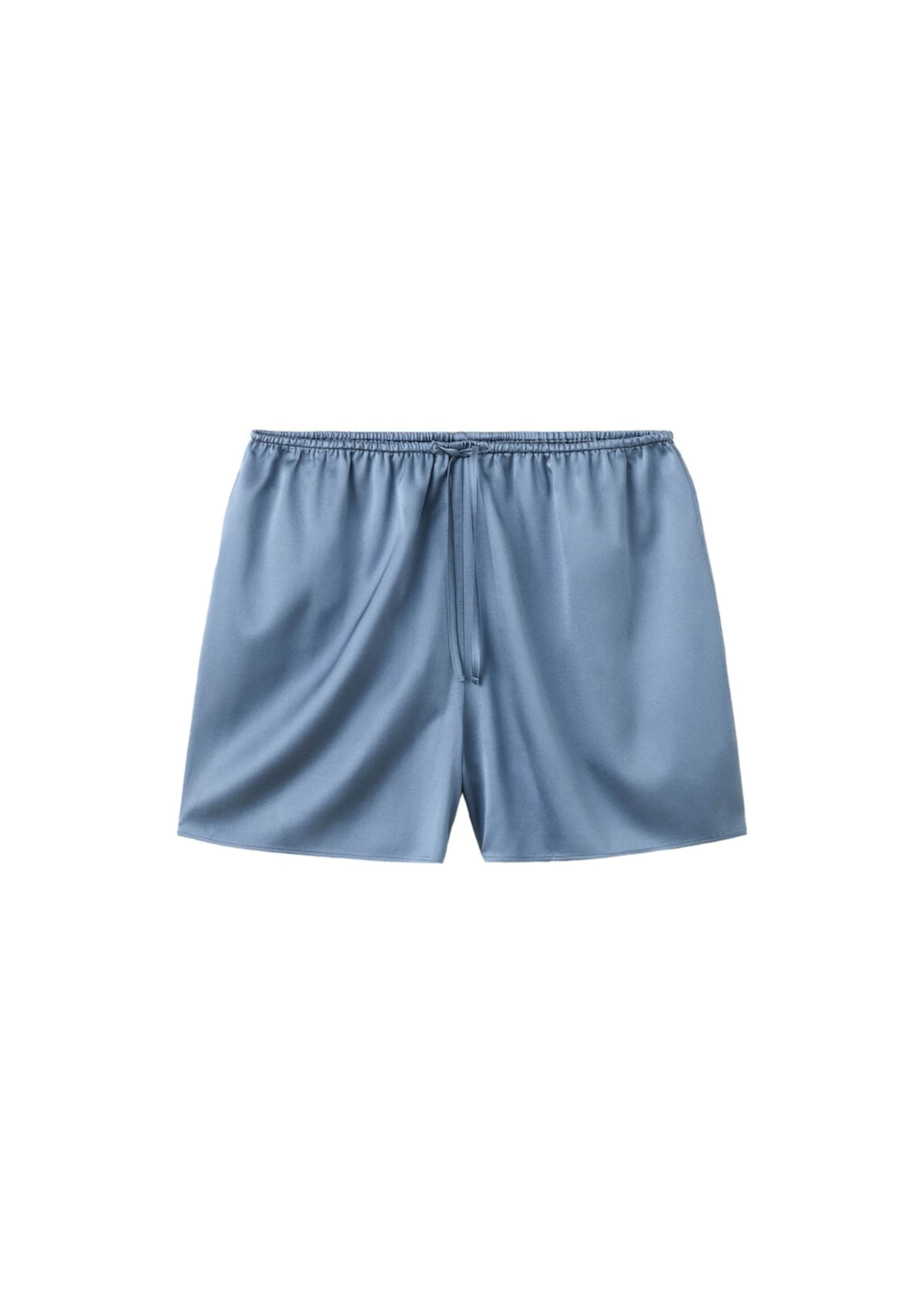 MANGO Shorty 'Litu' in Blau: Vorderseite