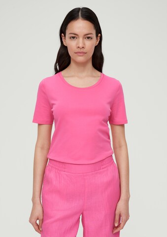 s.Oliver Shirt in Roze: voorkant