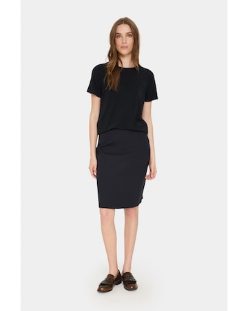 SAINT TROPEZ - Saia em preto