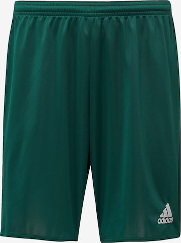 ADIDAS SPORTSWEAR Regular Workout Pants 'Parma 16' in Green: front