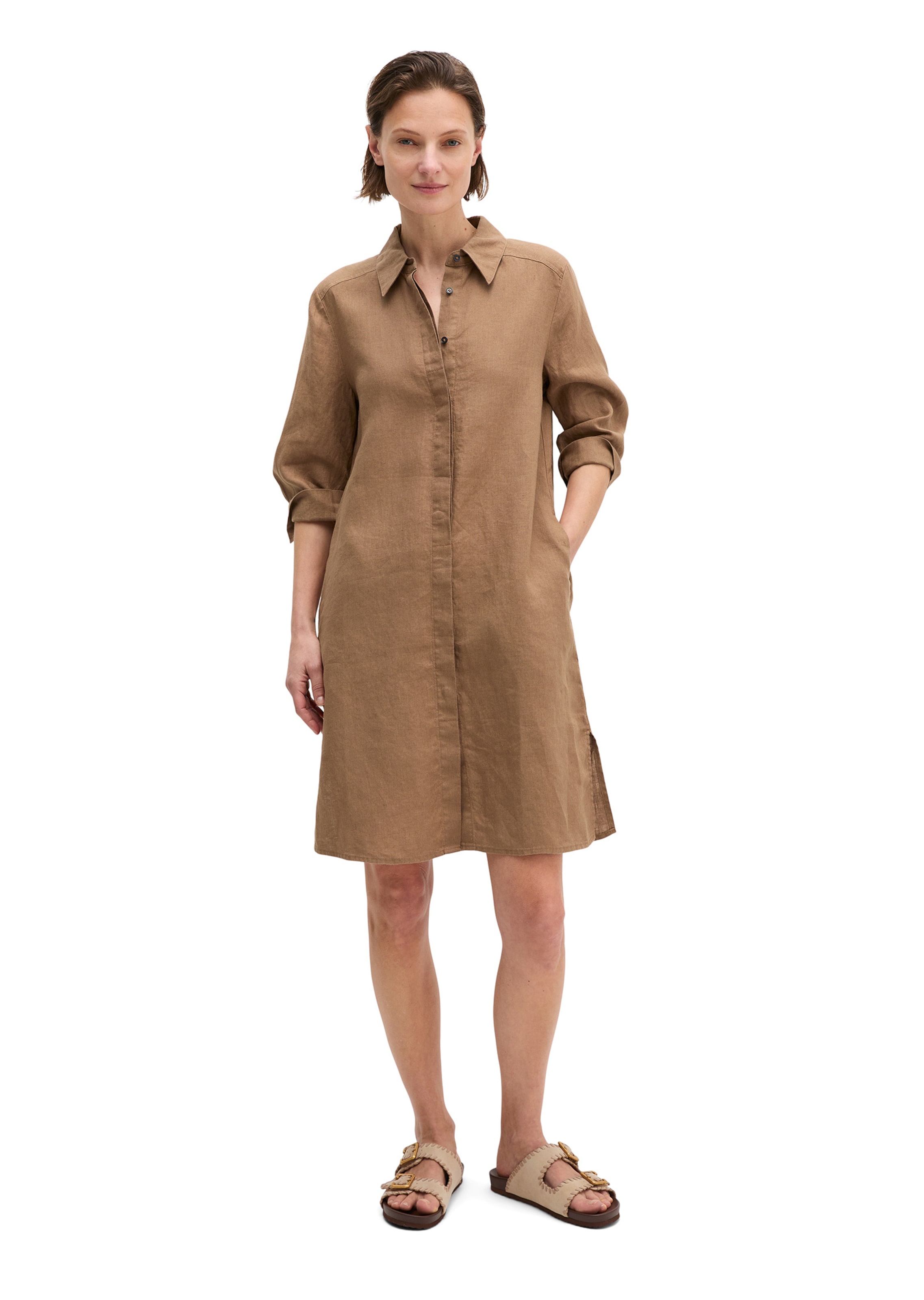 Marc O'Polo Blousejurk in Bruin