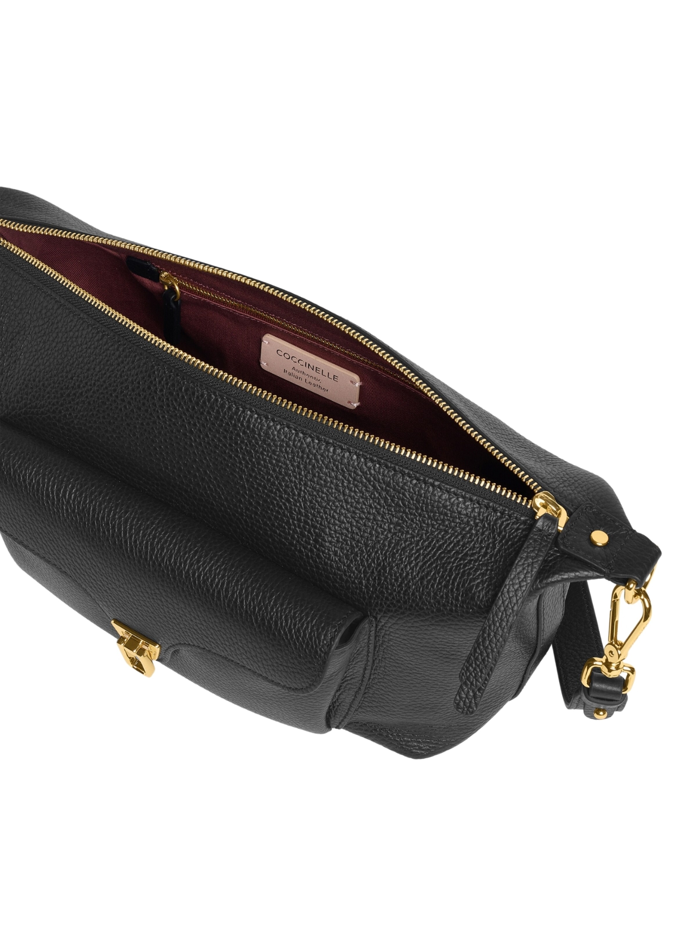 Coccinelle - Bolso de hombro 'Beat Generation FW26 2' en negro