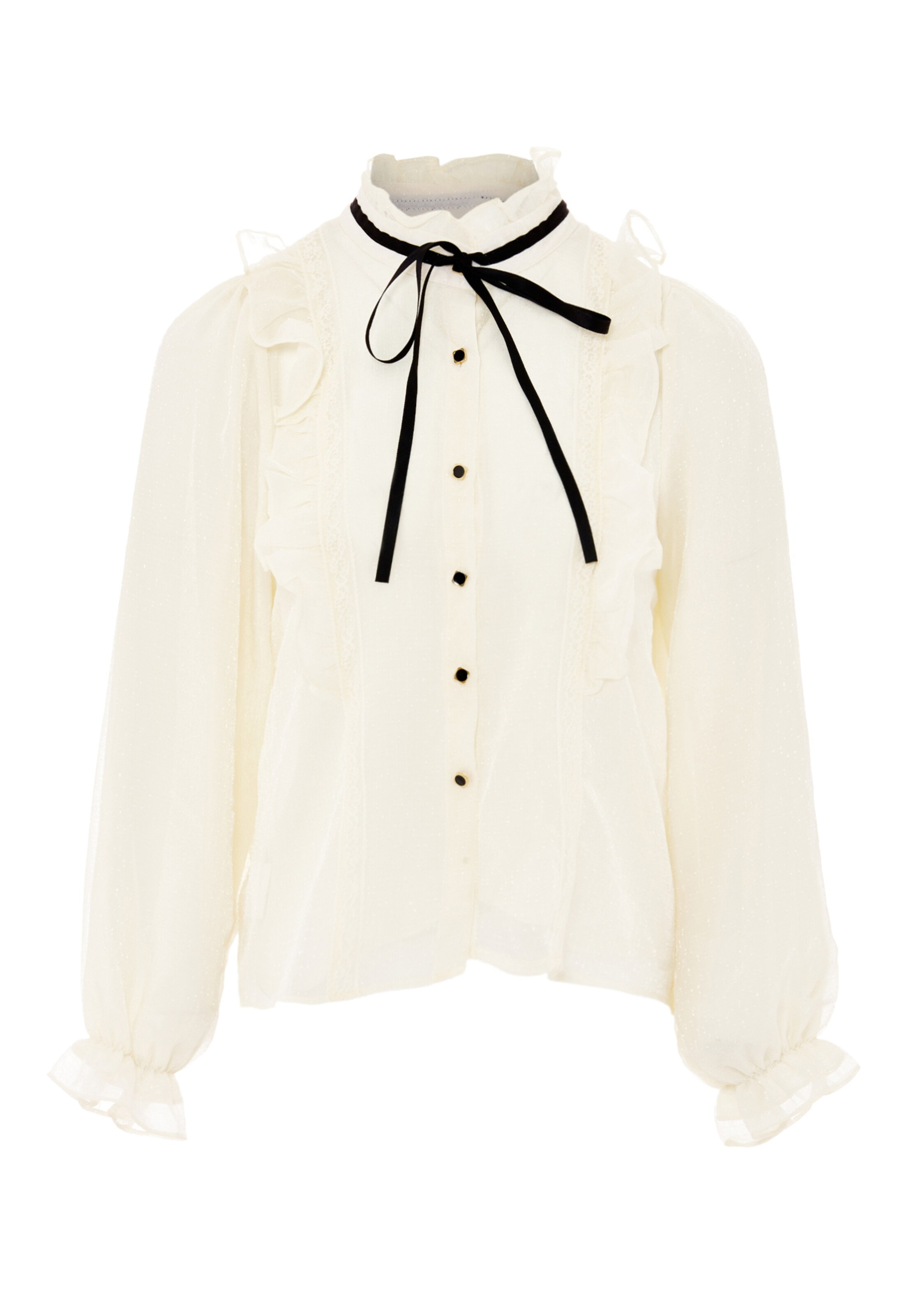 Camicia da donna nascita di colore nero / bianco lana, Visualizzazione prodotti