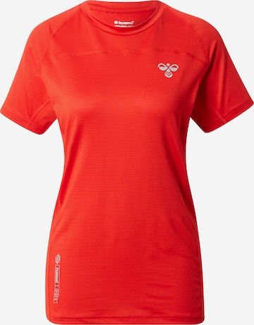 T-shirt fonctionnel 'GG12' Hummel en orange : devant