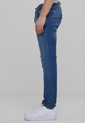 2Y Premium Regular Jeans in Blau