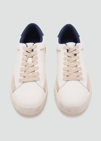 MANGO TEEN Sneaker 'Borja' in Weiß