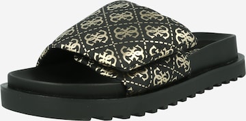 GUESS Mules 'Fabetzy' in Black: front
