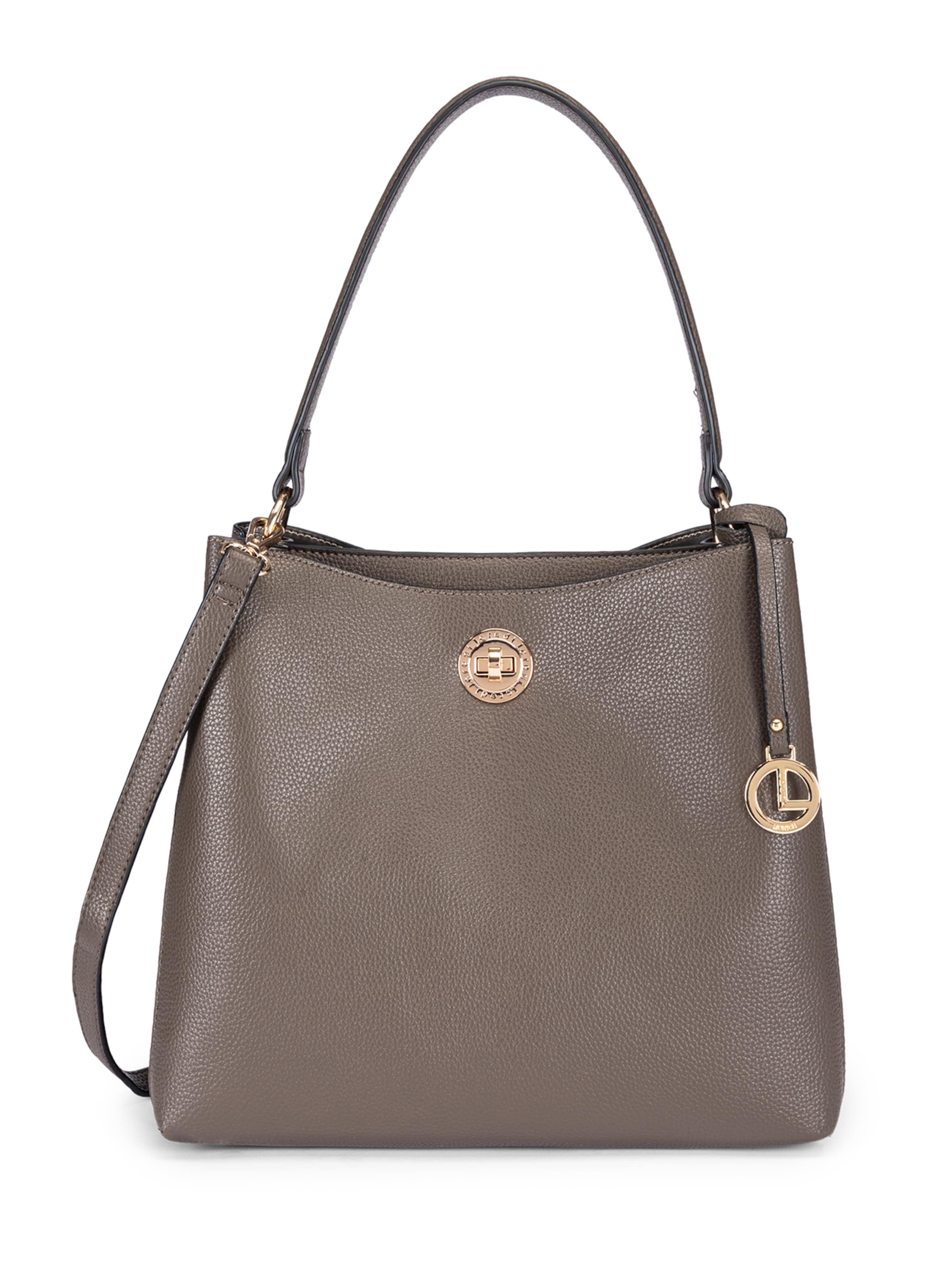 L.CREDI - Bolso de hombro 'Sarine' en gris: frente