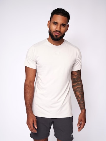 Fortex Fitness Shirt 'Essential Grip T-Shirt' in Grijs: voorkant