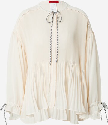 MAX&Co. Blouse 'PINIDE' in Wit: voorkant