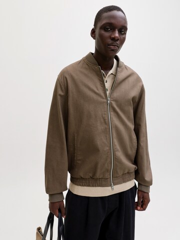 JACK & JONES Between-Season Jacket 'JPRBLALEISTER' in Brown