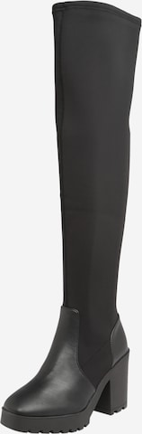 ALDO Overknees 'LIRAN' i svart: framsida