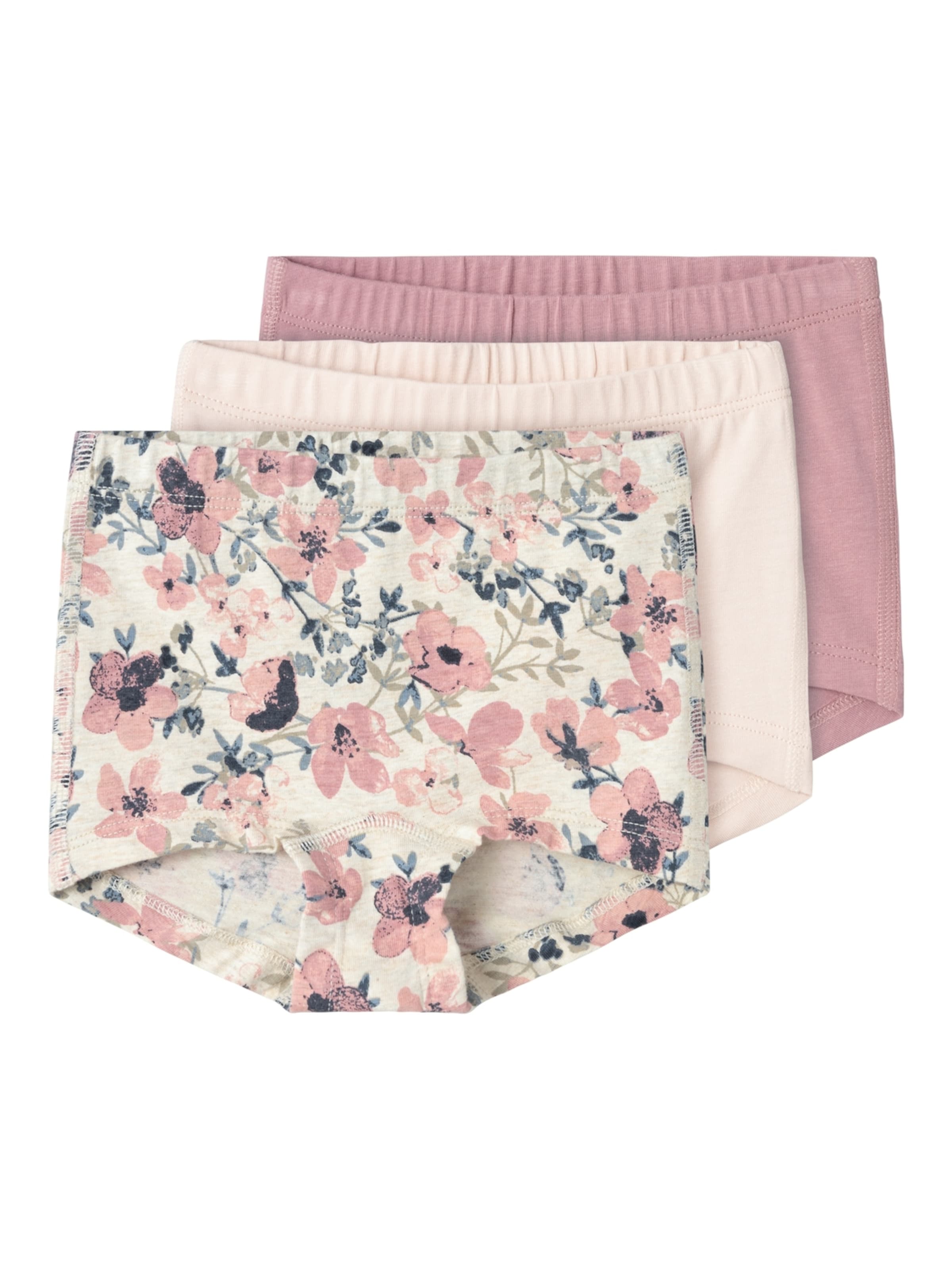 Pantaloncini intimi 'NMFNostagia' di NAME IT in rosa: frontale