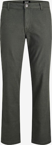 JACK & JONES Chino trousers in Green: front