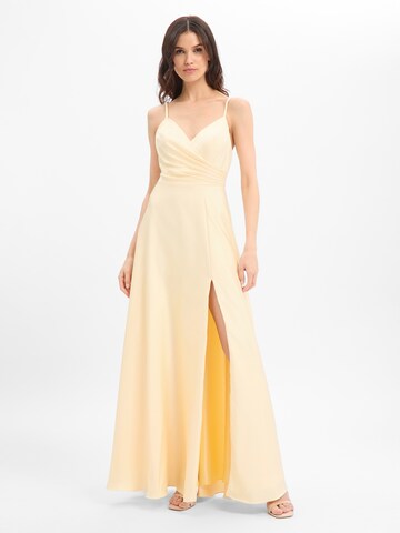 Laona Kleid in Gelb: Vorderseite