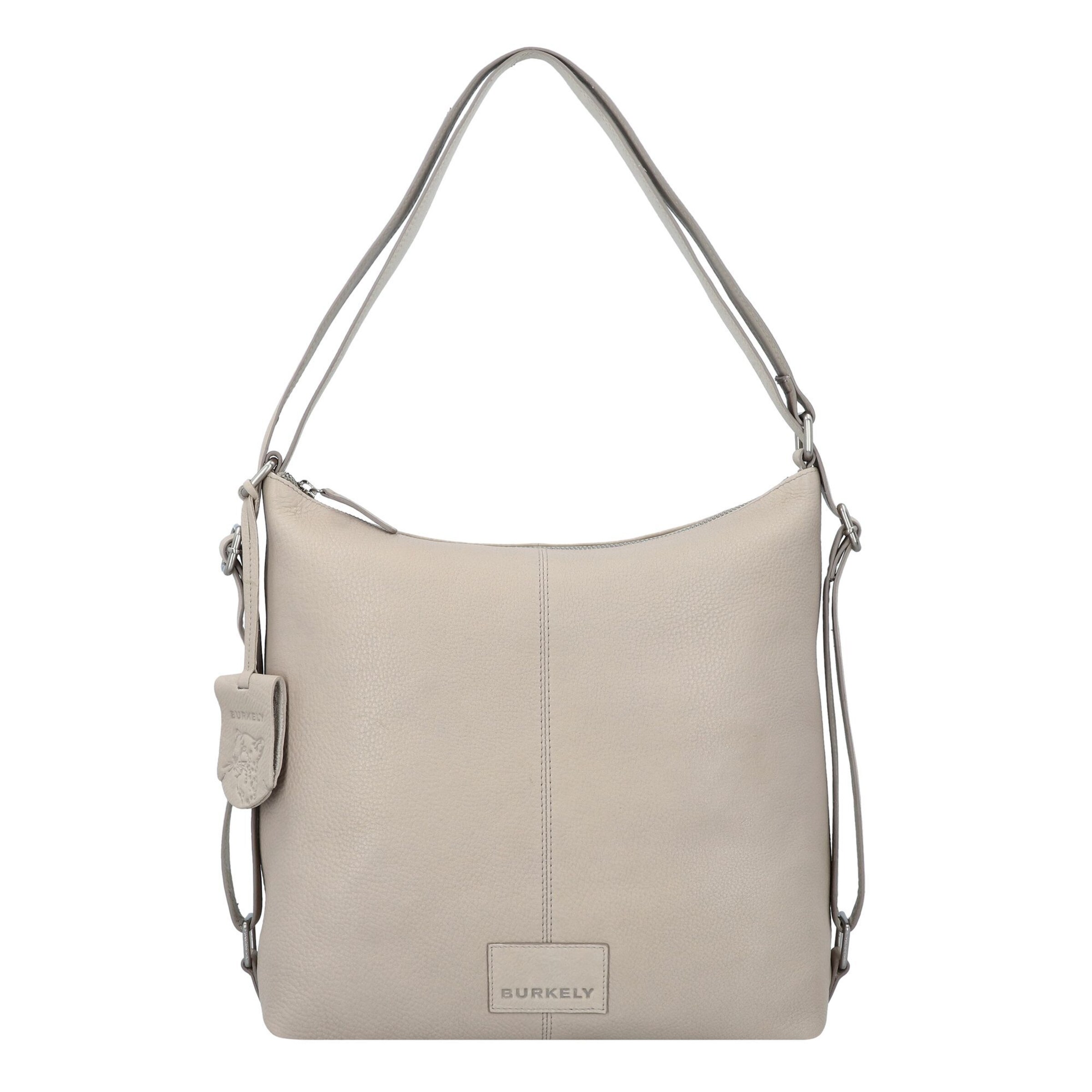 Burkely Shoulder Bag in Grey: front