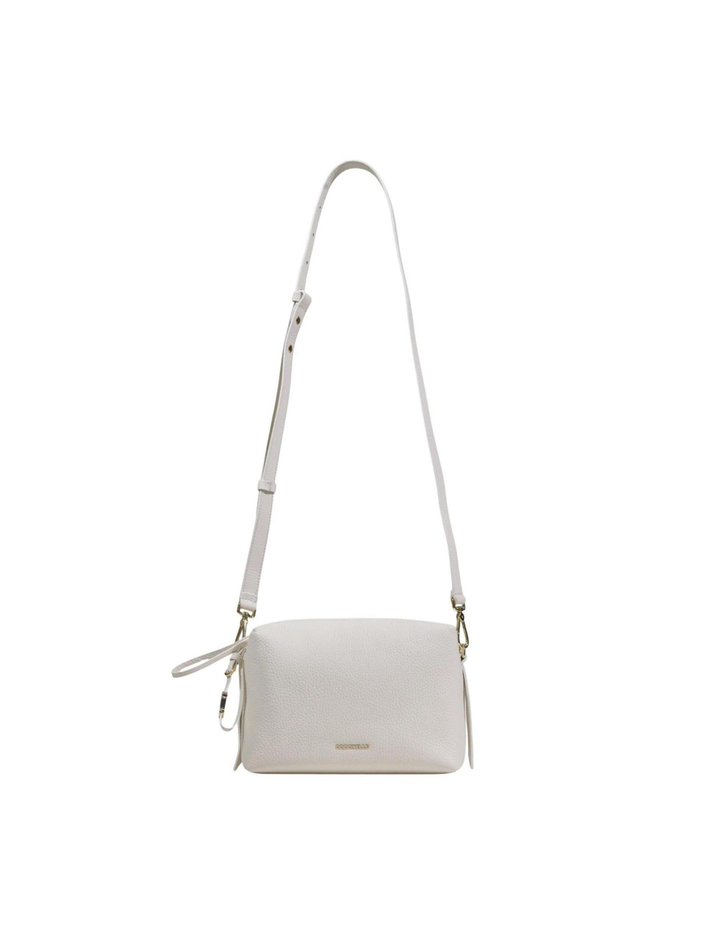 Coccinelle - Bolso de hombro 'E1 U45 15 01 01 - NORY' en blanco