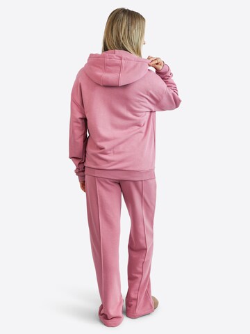 TATES Oversized Sweater 'Kuscheliger Light Hoodie' in Red