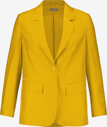 SAMOON Blazer in Yellow: front