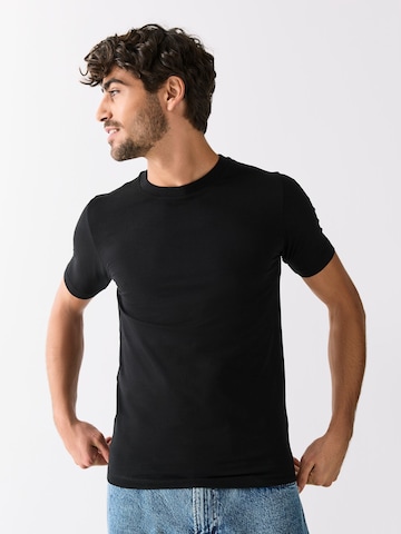 Next Shirt 'Essential' in Blauw: voorkant