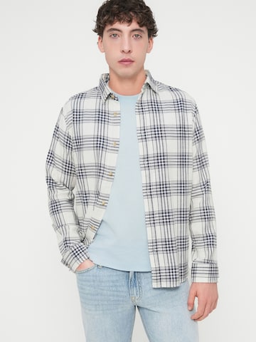 JACK & JONES - Ajuste regular Camisa 'JJEDOVER' en blanco