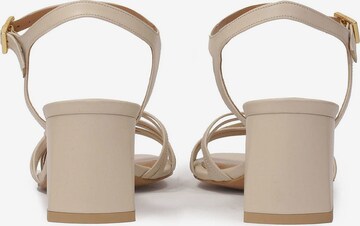 Kazar Sandalen met riem in Beige