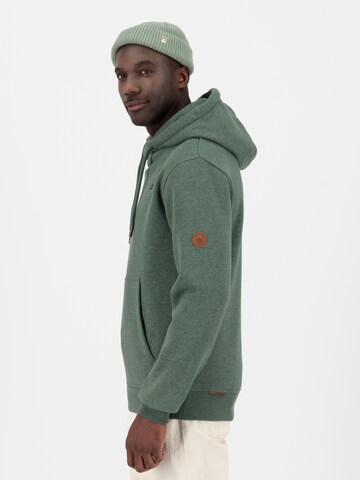 Alife and Kickin - Sudadera 'JohnsonAK' en verde