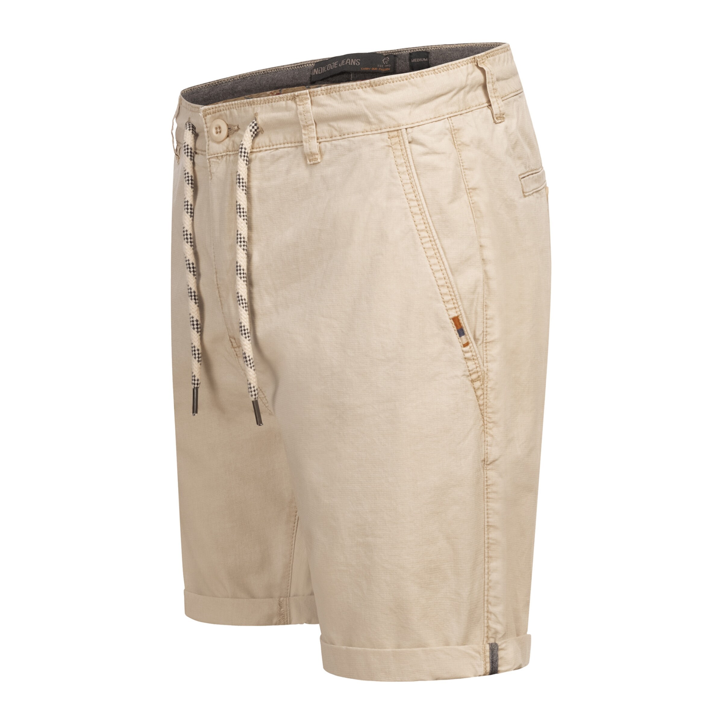 INDICODE JEANS Regular Hose in Beige
