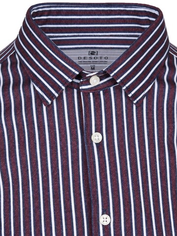 DESOTO Slim fit Overhemd in Rood