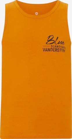 Jan Vanderstorm Shirt 'Felton' in Oranje: voorkant