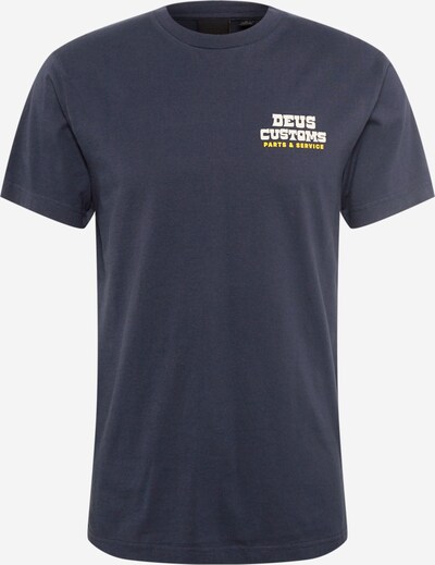DEUS EX MACHINA Camiseta 'Automatica' en azul oscuro / amarillo / blanco, Vista del producto