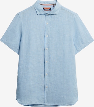 Chemise Superdry en bleu : devant