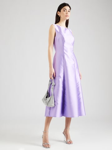 Robe de cocktail SWING en violet