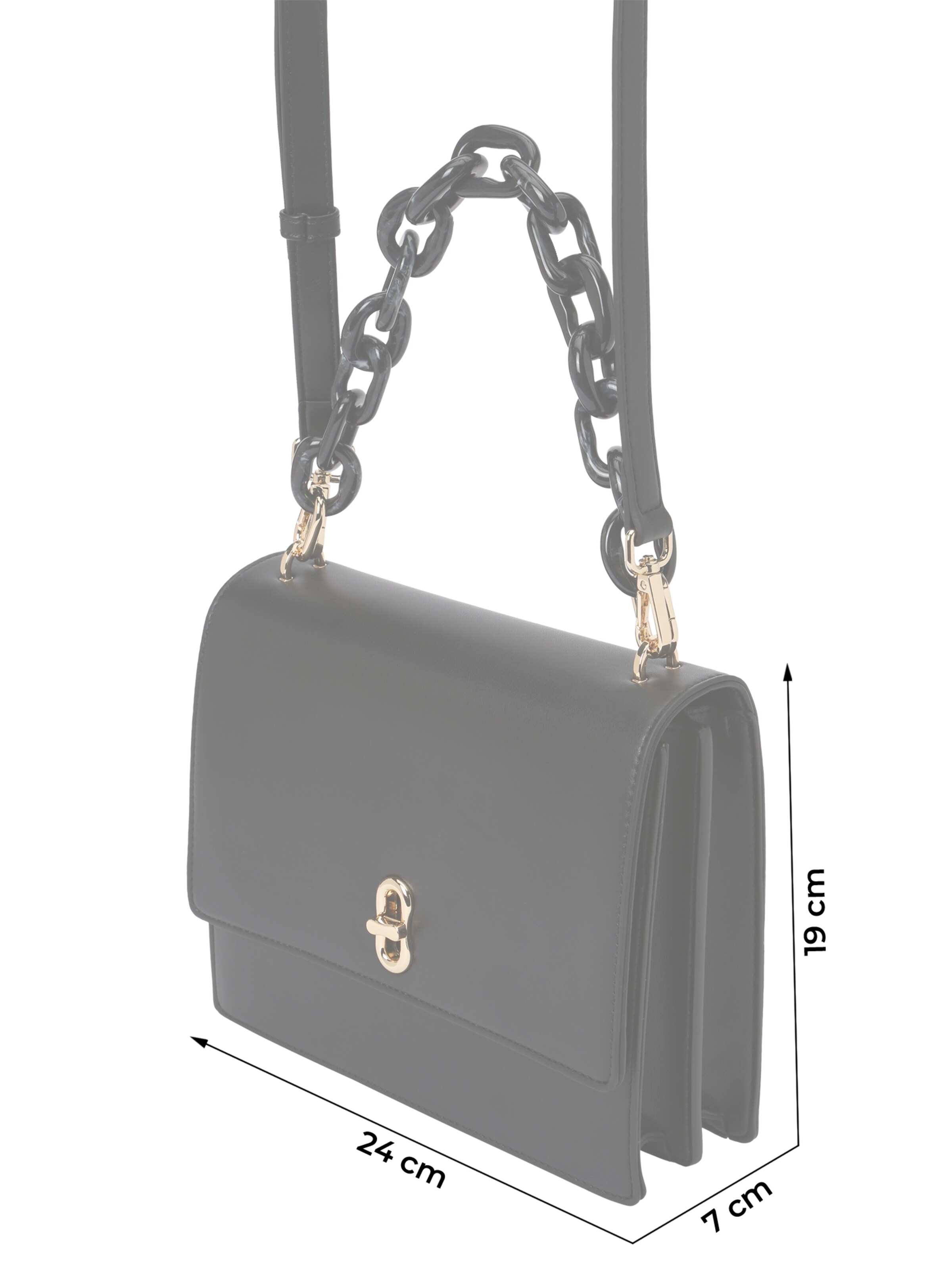 Borsa a mano 'Herrvik' di Seidenfelt in nero