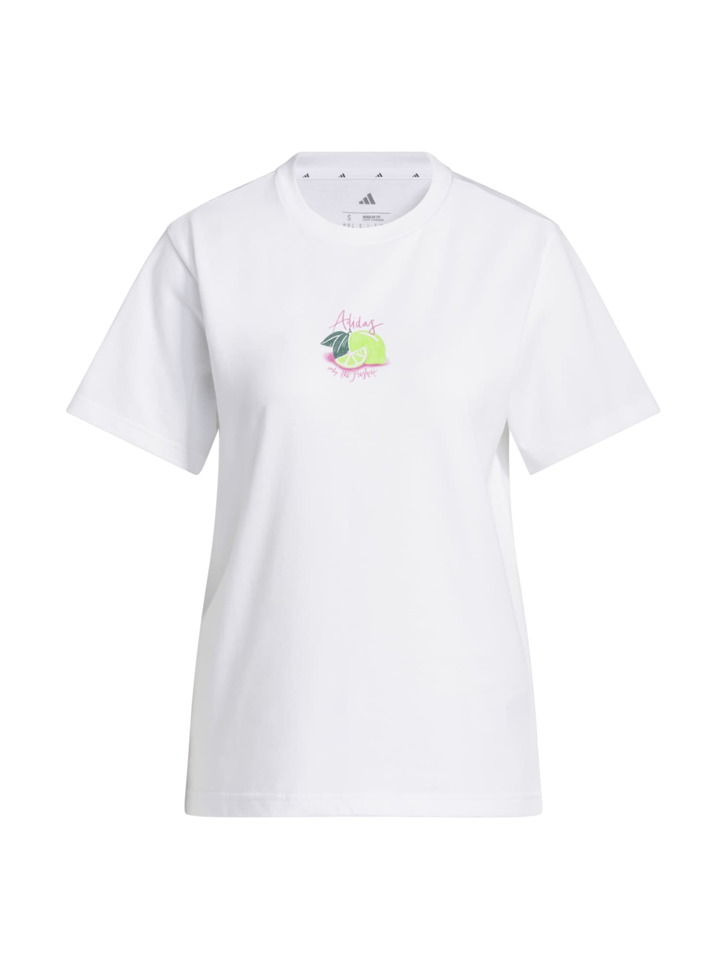 ADIDAS SPORTSWEAR Λειτουργικό μπλουζάκι 'DESTIADI' σε λευκό: μπροστά