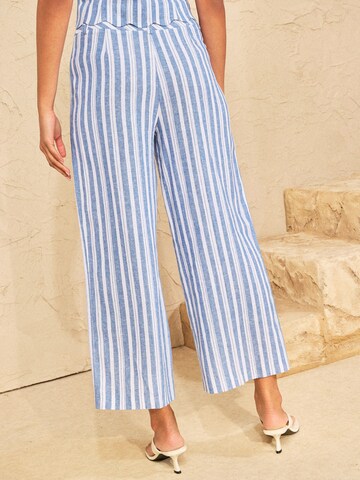 Wide leg Pantaloni di love & roses in blu
