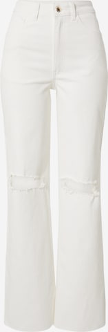 Hoermanseder x About You Wide leg Jeans 'Greta' in White: front