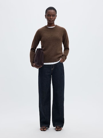 SELECTED Sweater 'Kaschmir' in Brown