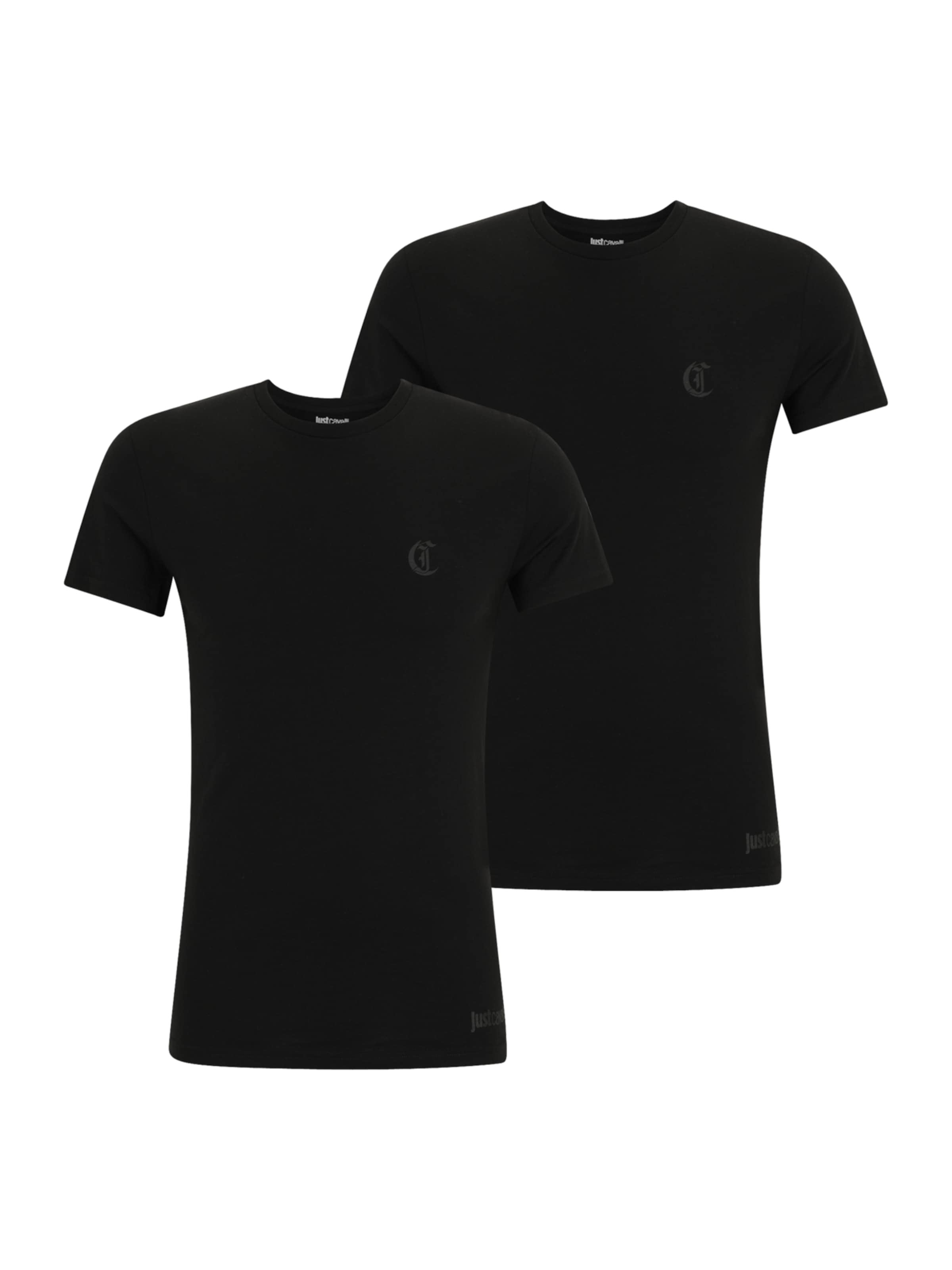 Just Cavalli Undertröja i svart: framsida