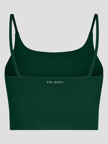 YO-GAYA Bustier Sport bh in Groen