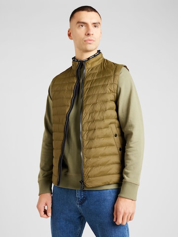 Peuterey Bodywarmer 'MOISE' in Groen: voorkant