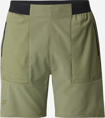 4Fregular Sportske hlače - zelena boja: prednji dio