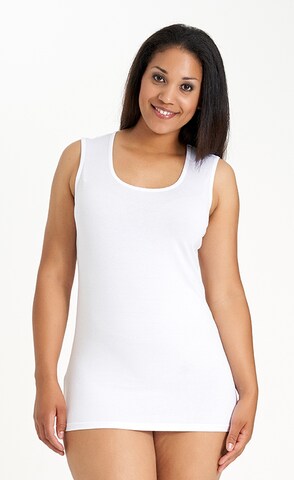 SANDGAARD Top in White: front
